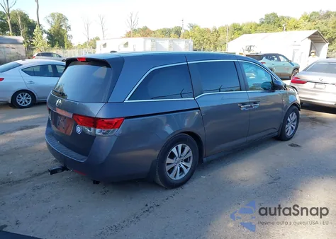 2014 Honda Odyssey Ex-L z USA, uszkodzony, nr VIN 5FNRL5H62EB019937